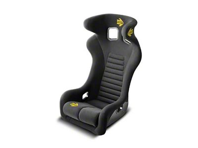 MOMO USA Daytona Standard Hardshell Racing Seat; Black (Universal; Some Adaptation May Be Required)