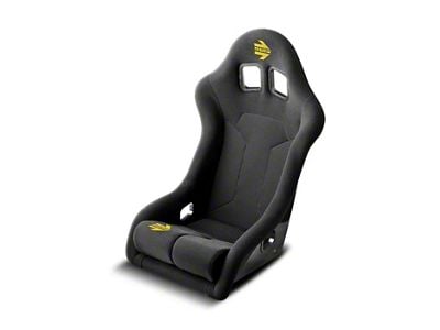 MOMO USA Supercup Standard Hardshell Racing Seat; Black (Universal; Some Adaptation May Be Required)