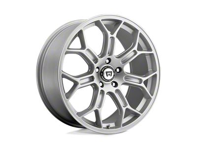 Motegi Techno Mesh S Race Silver Wheel; 20x9; 24mm Offset (84-96 Corvette C4)