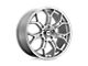 Motegi Techno Mesh S Race Silver Wheel; 20x9; 24mm Offset (84-96 Corvette C4)