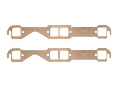 Mr. Gasket Copper Seal Header Gaskets; Rectangular Ports (67-92 Small Block V8 Camaro)