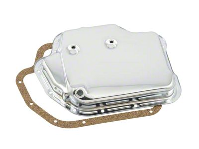 Mr. Gasket THM400 Transmission Oil Pan; Chrome (67-75 Camaro)