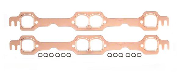 Mr. Gasket Ecklers Copper Seal Header Gaskets; D-Shaped Ports 7154 (92 ...