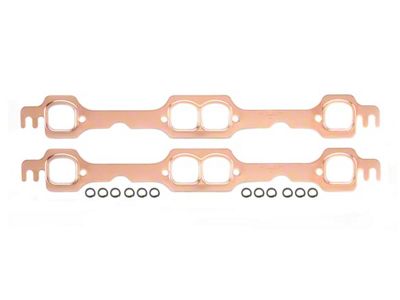 Mr. Gasket Copper Seal Header Gaskets; D-Shaped Ports (92-96 Corvette C4)