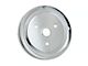 Mr. Gasket Crankshaft Pulley; Chrome; Double Groove (55-61 Corvette C1)