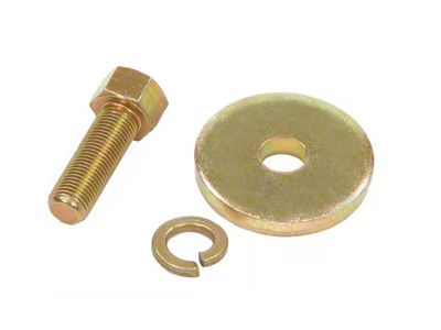 Mr. Gasket Harmonic Balancer Bolt and Washer Set; Yellow (66-74 Big Block V8 Corvette C2 & C3)