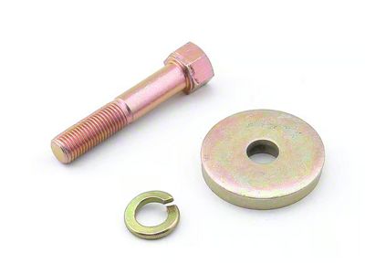 Mr. Gasket Harmonic Balancer Bolt and Washer Set; Zinc (57-91 Small Block V8 Corvette C1, C2, C3 & C4)