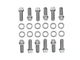 Mr. Gasket Intake Manifold Bolt Set; 12-Point; Grade 8 (55-91 Small Block V8 Corvette C1, C2, C3 & C4)