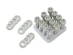 Mr. Gasket Intake Manifold Bolt Set; Socket Head; Grade 5; Zinc (55-91 Small Block V8 Corvette C1, C2, C3 & C4)