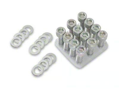 Mr. Gasket Intake Manifold Bolt Set; Socket Head; Grade 5; Zinc (55-91 Small Block V8 Corvette C1, C2, C3 & C4)