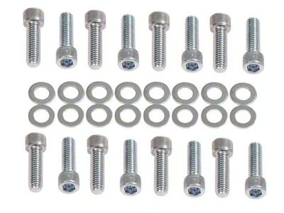 Mr. Gasket Intake Manifold Bolt Set; Socket Head; Grade 5; Zinc (66-74 Big Block V8 Corvette C2 & C3)