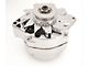 Mr. Gasket Single Groove Alternator; Chrome; 80 Amp (66-72 Corvette C2 & C3)