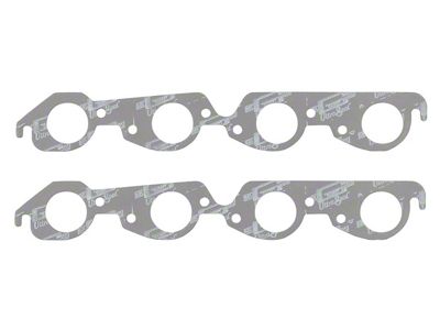 Mr. Gasket Ultra-Seal Header Gaskets; 1.92-Inch Round Ports (65-74 Big Block V8 Corvette C2 & C3)