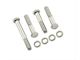 Mr. Gasket Water Pump Bolts; Chrome (55-91 Corvette C1, C2, C3 & C4 w/ Short Water Pump)