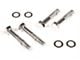 Mr. Gasket Water Pump Bolts; Chrome (55-91 Corvette C1, C2, C3 & C4 w/ Long Water Pump)