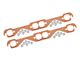 Mr. Gasket Copper Seal Header Gaskets; Round Ports (1980 5.0L Firebird)