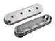 Mr. Gasket Fabricated Aluminum Valve Covers; Silver (99-02 5.7L Firebird)