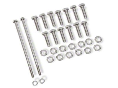 Mr. Gasket Oil Pan Bolt Set; Stainless Steel (98-02 5.7L Firebird)