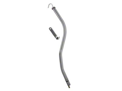 Mr. Gasket THM400 Transmission Dipstick and Tube; Chrome (69-77 Firebird)