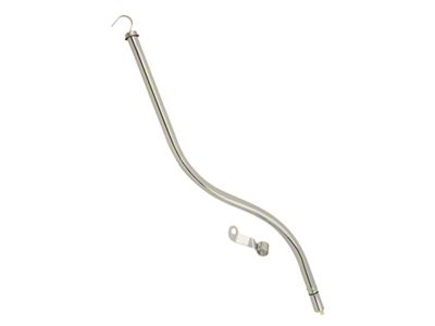 Mr. Gasket Transmission Dipstick and Tube; Chrome (69-81 Firebird w/ TH350 Transmission)