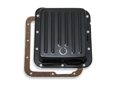 Mr. Gasket C4 Transmission Oil Pan; Black (77-79 Thunderbird)