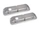 Mr. Gasket Cast Aluminum Valve Covers; Polished (77-79 V8 Thunderbird)