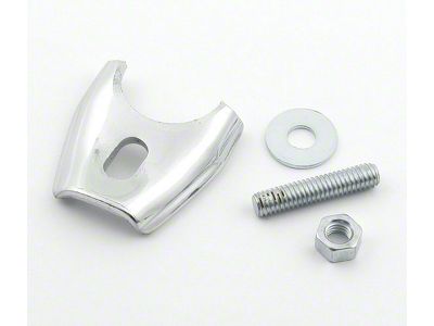 Mr. Gasket Competition Distributor Clamp; Chrome (68-79 V8 Thunderbird)