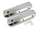 Mr. Gasket Fabricated Aluminum Valve Covers; Silver (77-79 V8 Thunderbird)