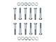 Mr. Gasket Intake Manifold Bolt Set; Zinc (77-79 V8 Thunderbird)