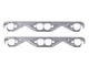 Mr. Gasket Header Gaskets; Aluminum-Layered; Round Ports (55-57 Small Block V8 150, 210, Bel Air, Nomad)