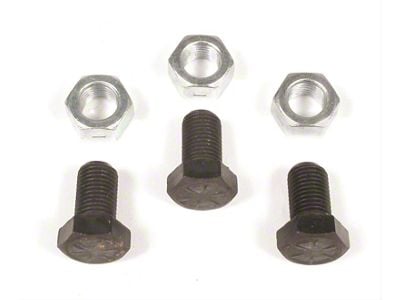 Mr. Gasket Torque Converter To Flexplate Bolts for TH350 or Powerglide Transmission; 3/8-24-Inch x 5/8-Inch (55-57 150, 210, Bel Air, Nomad)