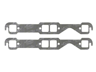 Mr. Gasket Ultra-Seal Header Gaskets; Square Ports (55-57 Small Block V8 150, 210, Bel Air, Nomad)