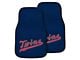 Carpet Front Floor Mats with Minnesota Twins Logo; Navy (Universal; Some Adaptation May Be Required)