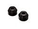 Tie Rod Dust Boots; Round Style; Black (64-73 Mustang, Excluding BOSS 302 & GT350)