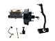 9-Inch Single Disc/Drum Power Brake Booster Conversion Kit with Adjustable Valve; Black (67-70 Mustang w/ Automatic Transmission)