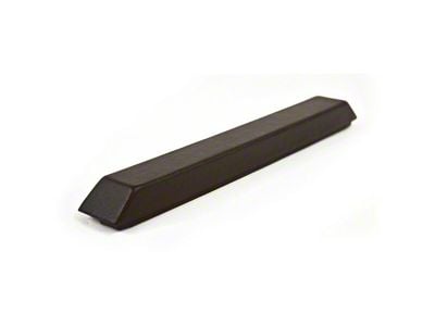 Armrest Pad; Black (64-66 Mustang)