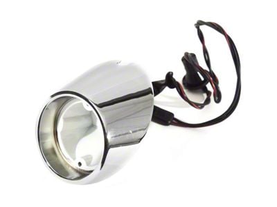 Backup Light Assembly; Driver Side (67-68 Mustang)