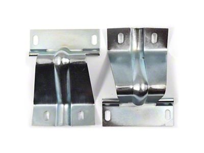 Behind Rear Seat Trap Door Hinges (67-70 Mustang Fastback, Sportsroof)