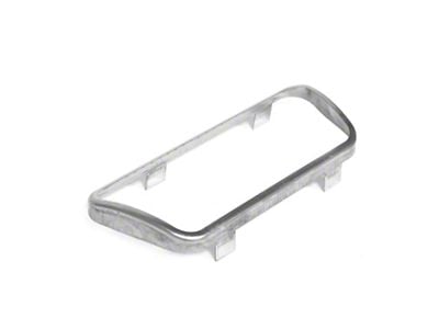 Brake Pedal Trim; Stainless Steel (65-67 Mustang w/ Automatic Transmission)