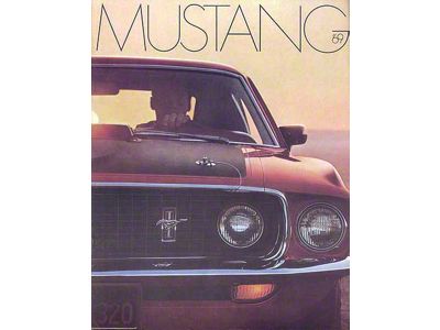 1969 Mustang Sales Brochure