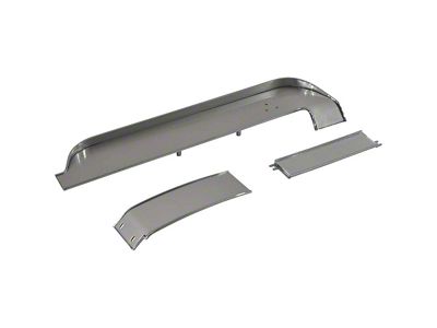 Dash Panel Trim Set with Aluminum Inserts (1967 Mustang)