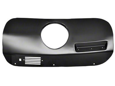 Dash Trim Cover with Clock Hole; Passenger Side (69-70 Mustang)