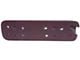 Deluxe Interior Armrest Pad; Passenger Side; Maroon (1968 Mustang)