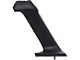 Deluxe Interior Door Panel Grab Handle; Driver Side; Black (71-73 Mustang)