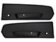 Deluxe Interior Door Panels; Black (1967 Mustang)