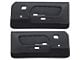 Deluxe Interior Door Panels; Black with Black Carpet (1969 Mustang)