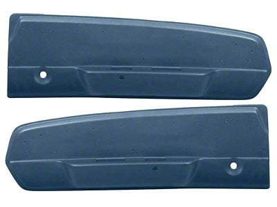 Deluxe Interior Door Panels; Blue (1967 Mustang)