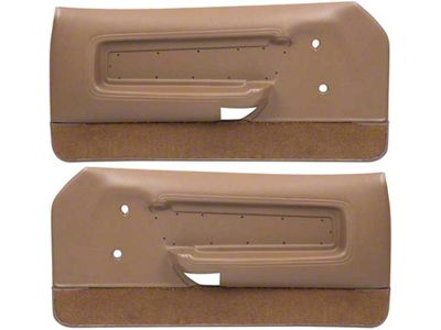 Deluxe Interior Door Panels; Ginger (71-73 Mustang)