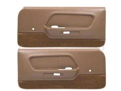 Deluxe Interior Door Panels; Ginger with Ginger Carpet (1970 Mustang)