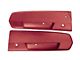 Deluxe Interior Door Panels; Red (1967 Mustang)